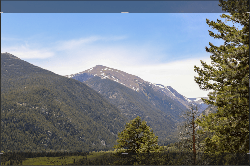 16:9 Ratio – A cinematic, widescreen mountain landscape emphasizing width.