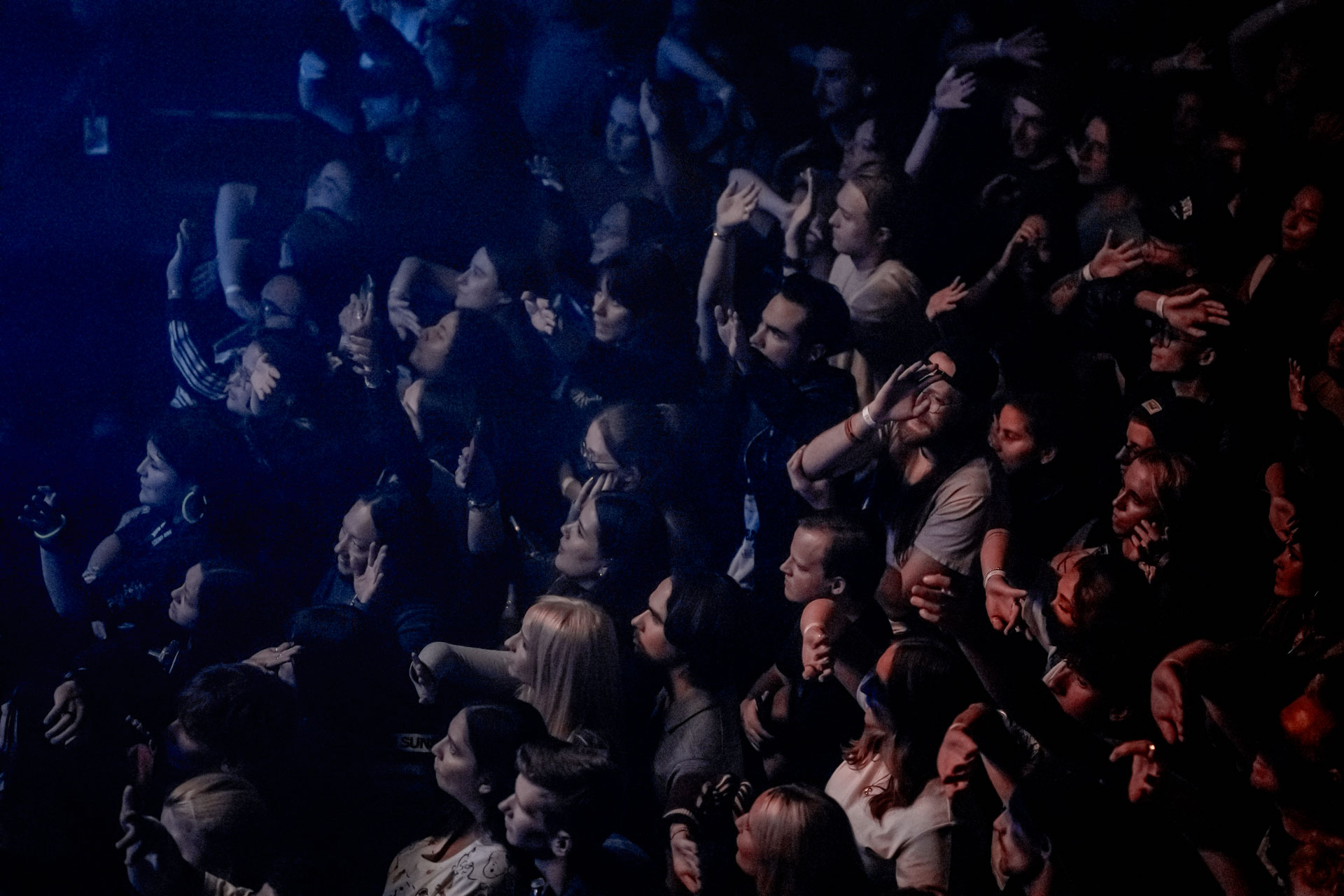 Crowd at Bad Suns concert in Denver 2025